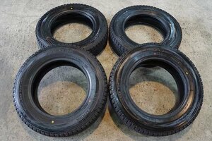 中古 155/80R14 155/80-14 88/86N LT ダンロップ ウィンターマックス SV01 20年製 ４本