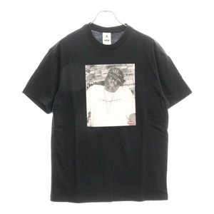 SUPREME シュプリーム 24AW ×JORDAN Biggie S/S Top ジョーダン ビギープリント半袖Tシャツ HJ8385-010 ブラック