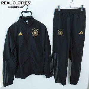 ☆adidas/アディダス ドイツ代表 プレゼンテーションジャケット/パンツ/セットアップ/HF3978/HF3980/M /060