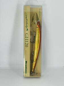 メガバス グレートハンティング GH120 未開封 GG AKAKIN Japan Color Jerkbait