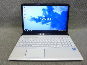 Windows 7,8,10,11 選択可 15.5”ノートPC SONY VAIO SVE15137CJW ★Core i7-3632QM/メモリ8GB/1TB/Blu-ray/無線/カメラ/リカバリ作成/2187