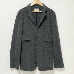 縮絨 AD1998 robe de chambre COMME des GARCONS ウール ジャケット グレー ローブドシャンブル ブルゾン 90s VINTAGE archive 4090256