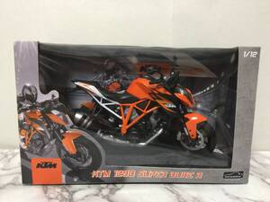 AUTOMAXX　オートマックス　KTM 1290 SUPER DUKE R　ミニカー　1/12スケール　未開封　　　　MSE