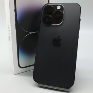 Apple iPhone14 Pro 128GB Space Black A2889 3L243J/A バッテリ99% ■SIMフリー★Joshin8591【1円開始・送料無料】