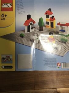 LEGO 628　レゴブロック街シリーズ基盤グレープレート USED 板　ボード ジャンク品　送料込み