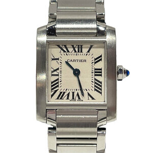 中古/ CARTIER カルティエ クオーツ 腕時計 W51008Q3 タンクフランセーズSM レディース 20458037