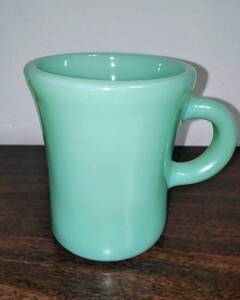 ファイヤーキング FIRE KING ジェダイ チョコレート マグカップ マグ Jadeite Chocolate Mug