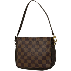 ルイ・ヴィトン Louis Vuitton トゥルース メイクアップ メイク コスメ ハンドバッグ ダミエ ブラウン N51982 レディース 【中古】