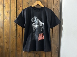 新品★FIGHT CLUB　ブラッドピット　フォトプリントTシャツ★ファイトクラブ/エドワードノートン/チャック・パラニューク/小説/映画