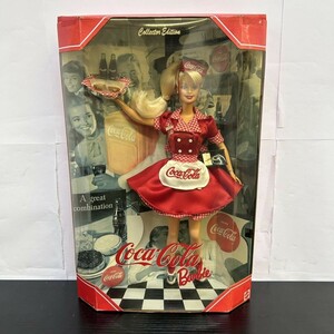 A234-I71-493 Barbie バービー人形 Coca-Cola コカコーラ コレクターエディション 箱付き