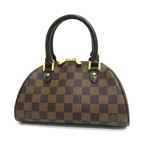 中古 ルイヴィトン LOUIS VUITTON リベラ ミニ N41436 SAランク ダミエ エベヌ ハンドバッグ レディース【送料無料】【西神店】