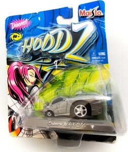 ★ 絶版 超！希少 ! ★【 未開封 ♪ 】 MAISTO HOODZ マイスト 1/64 Subaru スバル WRX STI ミニチュア ミニカー 