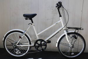 人気美品！あさひ製CREAM クリーム 20インチ シマノ６速 420mm AUTO LED仕様 minivelo