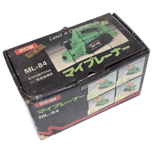 EL-241208026 RYOBI リョービ 電気カンナ ML-84 マイプレーナー 電動工具 工具 箱あり