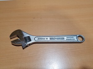 129-7 HARLEY-DAVIDSON 200mm モンキーレンチ 中古品 車載工具