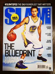 2015 DEC SLAM MAGAZINE #193 STEPHEN CURRY / スラム 雑誌 ステフェン カリー Jordan, Nike, Adidas NBA Basketball Steph