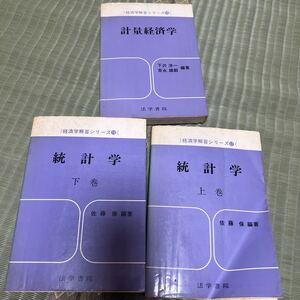 経済学解答シリーズ　計量経済学　統計学セット