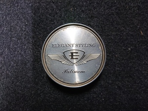 社外センターキャップ1個　ELEGANT STYLING Platinum(エレガントスタイリング プラチナム)　030 1　約60ミリ