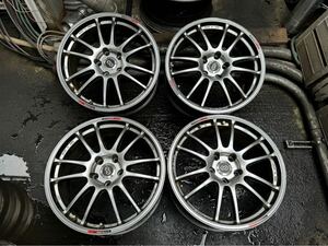 エンケイ GTC01 18インチ 8J +45 114.3 5穴 4本 ランエボ インプレッサ sti fd2 type r jzx100 チェイサー