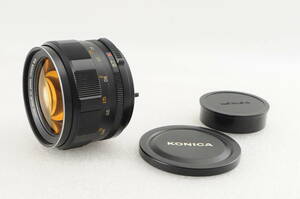 [レア] Konica Hexanon AR 57mm f/1.2 MF Lens AR Mount コニカ レンズ #91