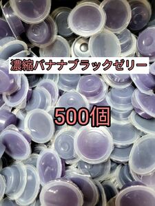 フジコン 濃縮バナナブラックゼリーワイドS16g 500個 昆虫ゼリー オオクワ カブトムシ 小動物 モモンガ ハリネズミ ハムスター