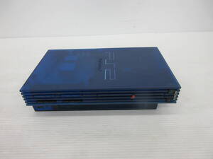 静★PlayStation2/SCPH-37000/オーシャンブルー/本体のみ/ ジャンク品　M-1118★