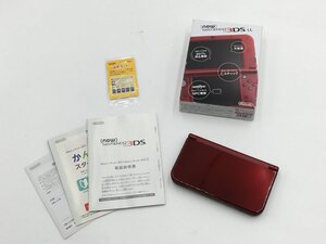 ♪▲【Nintendo ニンテンドー】new NINTENDO 3DS LL メタリックレッド 箱付き RED-001 0130 7