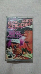 カセットテープ RAP-A-LOF RECORDS BONE HARD PRODUCTIONS STARRING BIG MELLO BONE HARD ZAGGIN サンプル