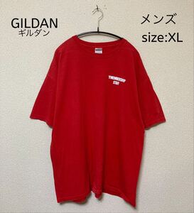 GILDAN ギルダン Tシャツ USA輸入古着 XL レッド