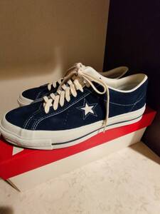 14aw コンバース ワンスター タイムライン日本製 TimeLine CONVERSE ONE STAR NAVY 26.5センチ 8inch 新品 