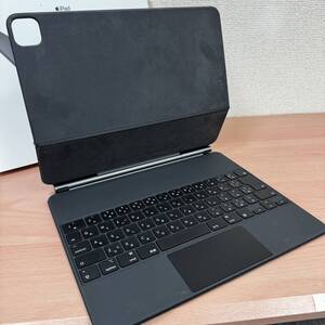 【Apple純正品!】iPad Magic Keyboard 12.9インチ用 ブラック 黒 MJQK3J/A　A2480 ◎即決あり！美中古品！