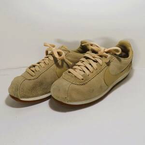 NIKE CLASSIC CORTEZ SUEDE ナイキ クラシック コルテッツ スエード 23.5cm ベージュ AA3839-200 レディース スニーカー