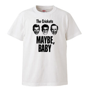 【Mサイズ 新品】バディー・ホリー ザ クリケッツ Buddy Holly ロックンロール50s バンド ロック Tシャツ ロック