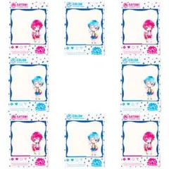 新品★すとぷり【ころん＆さとみ】クリアファイル★水着ver.★8点セット