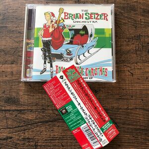 送料無料★ブライアン・セッツァー・オーケストラ/ブギ・ウギ・クリスマス+ラック・ビー・ア・レイディ EP★Brian Setzer★帯付CD