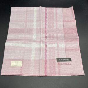 BURBERRY バーバリー ハンカチ ピンク　ロープ