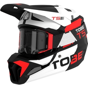 TOBE Outerwear スノーモービル T5 HELMET KIT クリアーレンズ ゴーグル付 軽量ヘルメット オーディン ODIN 北米 Lサイズ 新品未使用