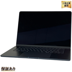 Apple MacBook Air 15インチ M3 2024 ノートPC 24GB SSD 1TB 8C 10C ミッドナイト Sequoia 中古 美品 T9576921