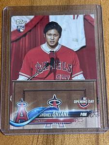 Topps Opening Day 2018 大谷翔平ルーキーカード