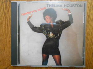 ほぼ未使用 キズなし Thelma Houston Throw You Down テルマ・ヒューストン You Can Float On My Boat Out Of My Hands Reprise 9 26234-2