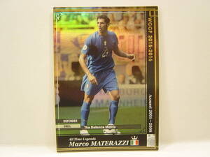 ■ WCCF 2015-2016 ATLE マルコ・マテラッツィ　Marco Materazzi 1973 Italy　National team Azzurri 2001-2008 All Time Legends