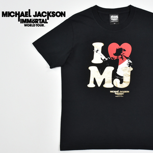 送料300円│Michael Jackson マイケルジャクソン ★ THE IMMORTAL CIRQUE DU SOLEIL シルクドソレイユ ワールドツアー 半袖 Tシャツ 黒 S