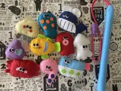 フェルトさかなつり☆ハンドメイド フェルトおもちゃ