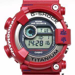 G-SHOCK ジーショック 【ITVFWLWM02MO】 DW-8201GF-4 FROGMAN フロッグマン 赤蛙 メタリックレッド パール塗装 潜水ガエルEL 2001年3月発売