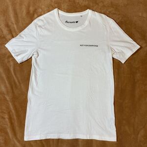 Recreate メッセージTシャツ NOT FOR EVERYONE ホワイト系 サイズL 古着