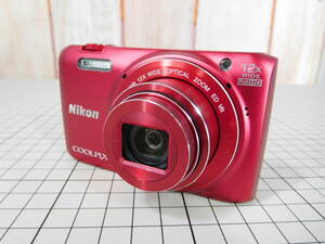 Nikon/ニコン コンパクトデジタルカメラ COOLPIX S6800 レッド【M0268】