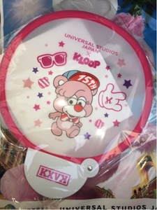 倖田來未 1日限定 ＵＳＪ×ＫLＯＯＰ フォールディングファン