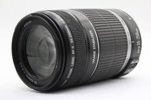 【返品保証】 キャノン Canon EF-S 55-250mm F4-5.6 IS レンズ v4638