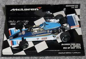 1/43 マクラーレン フォード M26 タンベイ USA EAST 1978 LOWENBRAU ブルー McLaren FORD