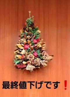 自然素材のリース - クリスマスリース玄関装飾用　店舗　大きめ